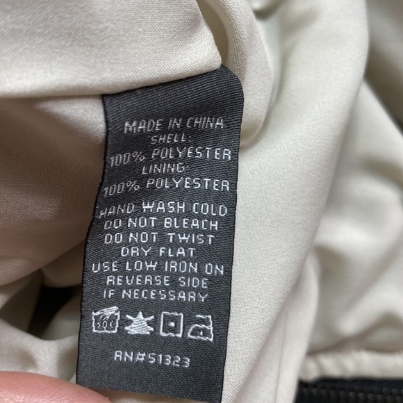 Vince Camuto Medium Silver Beaded Tank with Zipper Back - Picture 6 of 7